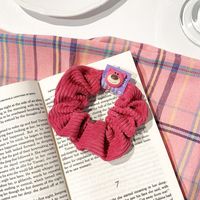 Cute Flower Butterfly Cloth Lace Hair Tie 1 Piece sku image 96