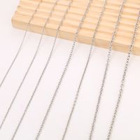 Simple Style Geometric Stainless Steel Handmade Necklace 1 Piece main image 1
