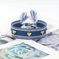 Bohemian Heart Shape Polyester Unisex Bracelets sku image 13