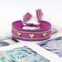 Bohemian Heart Shape Polyester Unisex Bracelets sku image 18