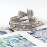 Bohémien Forme De Cœur Polyester Unisexe Bracelets sku image 29