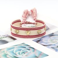 Bohémien Forme De Cœur Polyester Unisexe Bracelets sku image 24