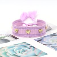 Bohemian Heart Shape Polyester Unisex Bracelets sku image 20
