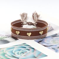 Bohémien Forme De Cœur Polyester Unisexe Bracelets sku image 4