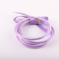 Dulce Color Sólido Gel De Sílice Lazo Unisexo Pulsera 1 Pieza sku image 40