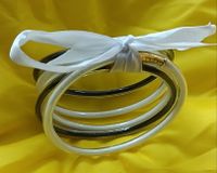 Sweet Solid Color Silica Gel Bowknot Unisex Bracelets 1 Piece sku image 39