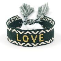 Simple Style Letter Polyester Unisex Bracelets 1 Piece sku image 17