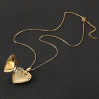 Einfacher Stil Herzform Rostfreier Stahl Überzug Halskette Mit Anhänger 1 Stück main image 5