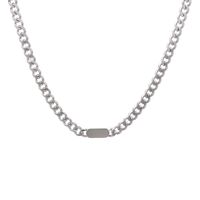 Fashion Geometric Titanium Steel Polishing Necklace 1 Piece main image 4