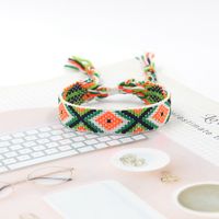 Ethnic Style Plaid Polyester Unisex Bracelets 1 Piece sku image 2