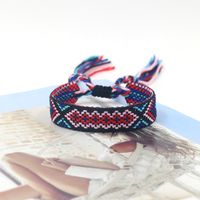 Ethnic Style Plaid Polyester Unisex Bracelets 1 Piece sku image 18