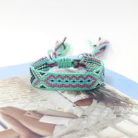 Ethnic Style Plaid Polyester Unisex Bracelets 1 Piece sku image 26