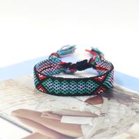 Pulseras Unisex De Poliéster A Cuadros De Estilo Étnico 1 Pieza sku image 9