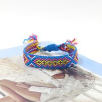 Pulseras Unisex De Poliéster A Cuadros De Estilo Étnico 1 Pieza sku image 13