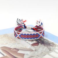 Ethnic Style Plaid Polyester Unisex Bracelets 1 Piece sku image 21