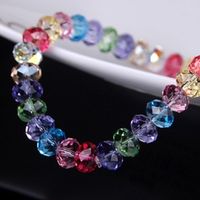 Fashion Colorful Artificial Crystal Wholesale Bracelets main image 4