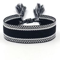 1 Piece Ethnic Style Stripe Plaid Polyester Embroidery Tassel Unisex Bracelets sku image 44