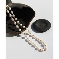 Mode Geometrisch Perle Überzug Halskette 1 Stück sku image 1