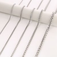 Simple Style Geometric Stainless Steel Plating Necklace 1 Piece main image 2