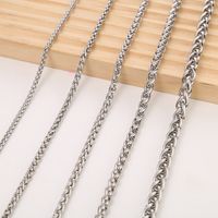 Simple Style Geometric Stainless Steel Plating Necklace 1 Piece sku image 32