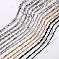 Einfacher Stil Geometrisch Rostfreier Stahl Überzug Halskette 1 Stück sku image 1