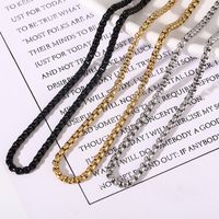 Simple Style Geometric Stainless Steel Plating Necklace 1 Piece main image 3