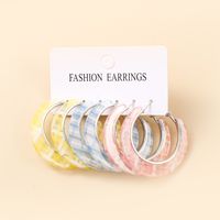 Fashion Geometric Arylic Stoving Varnish Women's Earrings 1 Set sku image 1