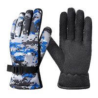 Women's Fashion Letter Polyester Gloves 1 Pair sku image 1