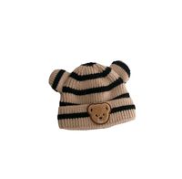 Children Unisex Cartoon Style Stripe Jacquard Wool Cap main image 4