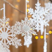 Christmas Christmas Snowflake Pvc Party Hanging Ornaments 1 Piece main image 5