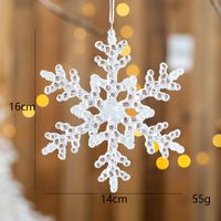 Christmas Christmas Snowflake Pvc Party Hanging Ornaments 1 Piece sku image 15