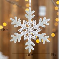 Christmas Christmas Snowflake Pvc Party Hanging Ornaments 1 Piece sku image 14