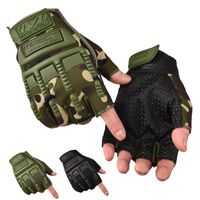 Unisex Fashion Camouflage Cloth Gloves 1 Pair main image 1