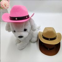 Basic Polyester Solid Color Pet Hat 1 Piece main image 3