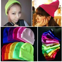 Unisex Simple Style Solid Color Sewing Crimping Wool Cap main image 6