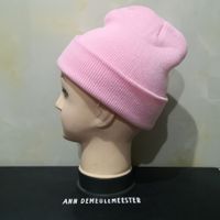 Unisex Simple Style Solid Color Sewing Crimping Wool Cap sku image 8