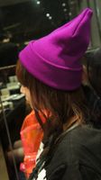 Unisex Simple Style Solid Color Sewing Crimping Wool Cap sku image 28