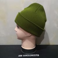 Unisex Simple Style Solid Color Sewing Crimping Wool Cap sku image 24