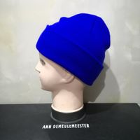 Unisex Simple Style Solid Color Sewing Crimping Wool Cap sku image 7