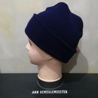 Unisex Simple Style Solid Color Sewing Crimping Wool Cap sku image 5