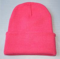 Unisex Simple Style Solid Color Sewing Crimping Wool Cap sku image 21
