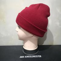 Unisex Simple Style Solid Color Sewing Crimping Wool Cap sku image 27