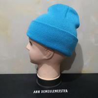 Unisex Simple Style Solid Color Sewing Crimping Wool Cap sku image 31