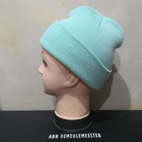 Unisex Simple Style Solid Color Sewing Crimping Wool Cap sku image 14