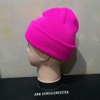 Unisex Simple Style Solid Color Sewing Crimping Wool Cap sku image 22