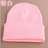 Unisex Simple Style Solid Color Sewing Crimping Wool Cap sku image 30