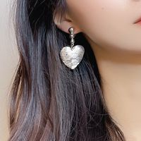 Fashion Irregular Geometric Shell Soft Clay Beaded Plating Women's Earrings 1 Pair sku image 8