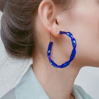 Fashion Irregular Geometric Shell Soft Clay Beaded Plating Women's Earrings 1 Pair sku image 28
