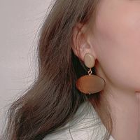 Fashion Irregular Geometric Shell Soft Clay Beaded Plating Women's Earrings 1 Pair sku image 16
