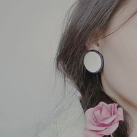 Fashion Irregular Geometric Shell Soft Clay Beaded Plating Women's Earrings 1 Pair sku image 12